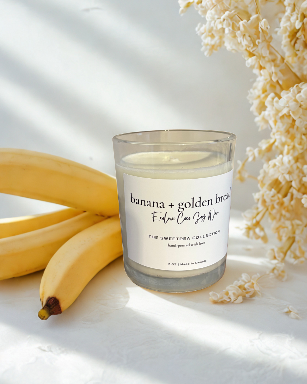 Banana + Golden Bread EcoLux Candle