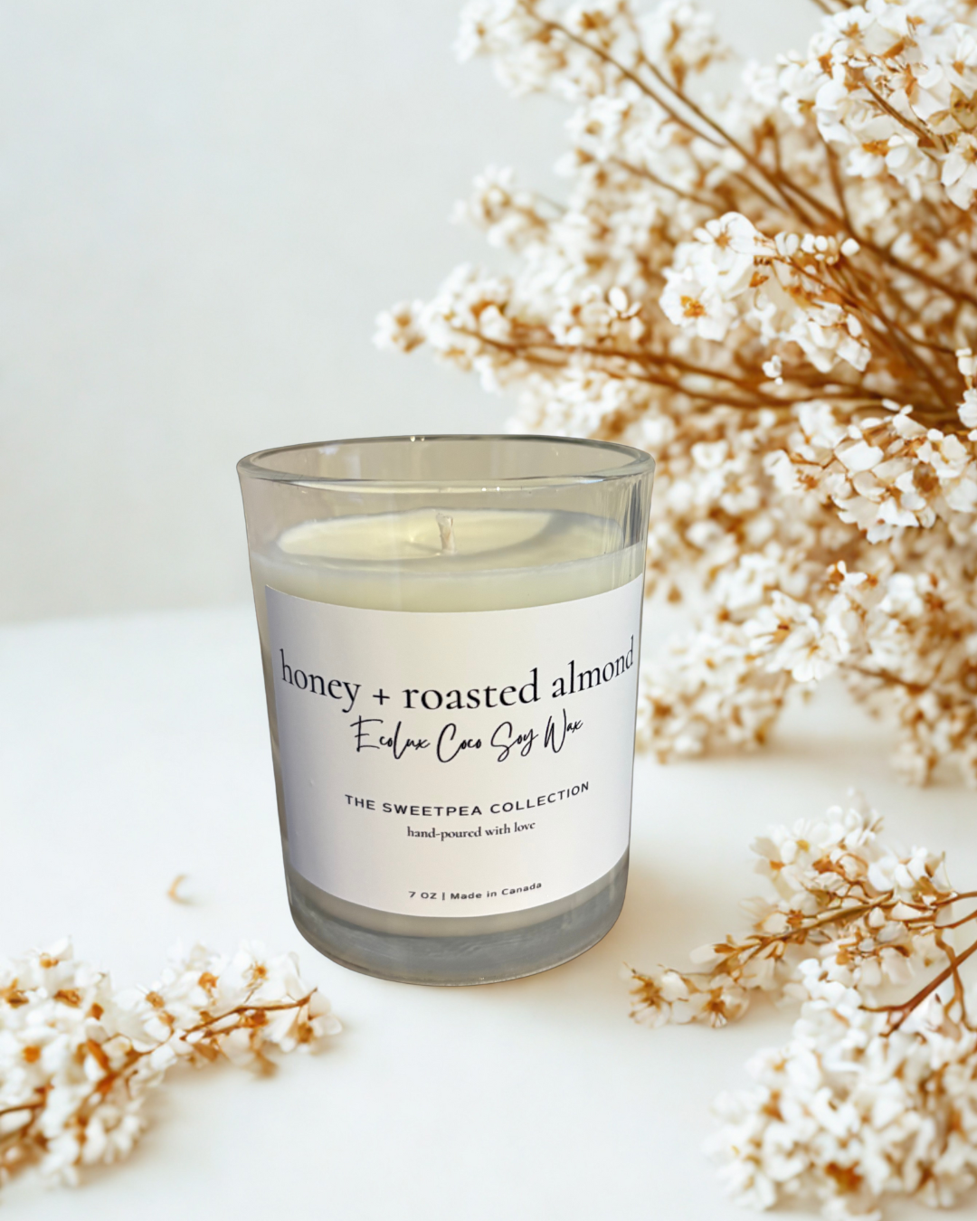 Honey + Roasted Almond EcoLux Candle