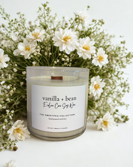 Vanilla + Bean EcoLux Candle